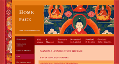 Desktop Screenshot of centromandala.org