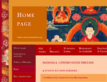 Tablet Screenshot of centromandala.org